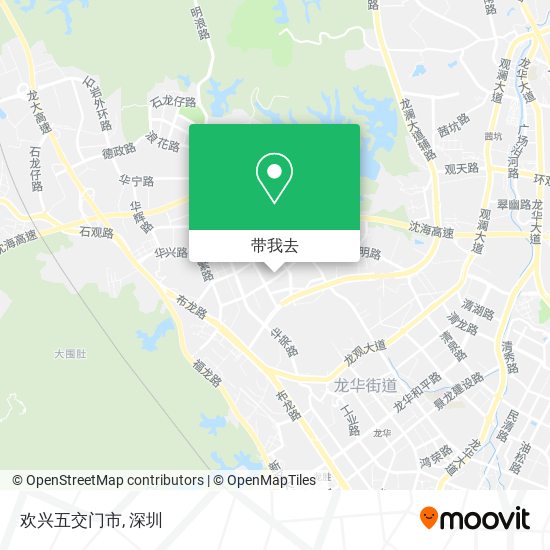 欢兴五交门市地图