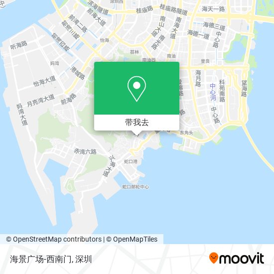 海景广场-西南门地图