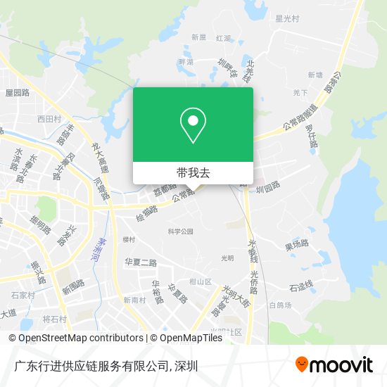 广东行进供应链服务有限公司地图