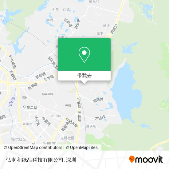 弘润和纸品科技有限公司地图