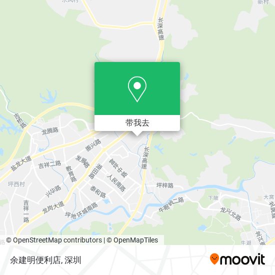 余建明便利店地图