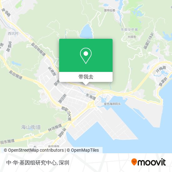 中·华·基因组研究中心地图