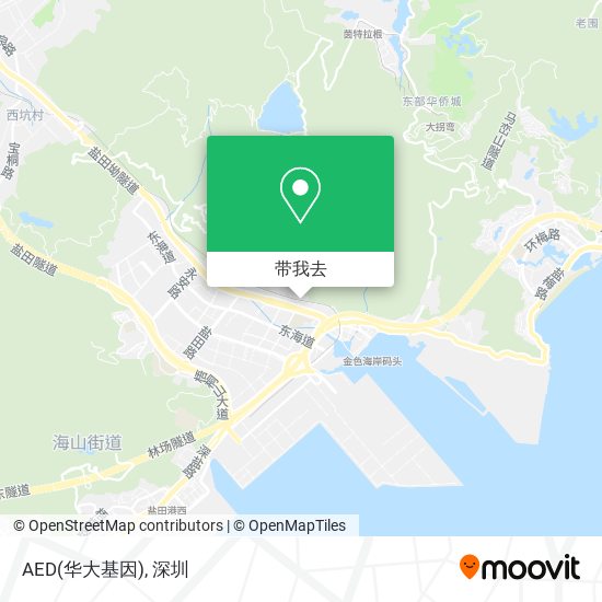 AED(华大基因)地图