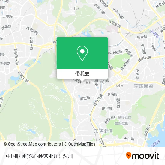 中国联通(东心岭营业厅)地图