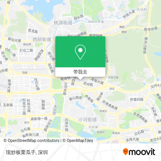 现炒板栗瓜子地图
