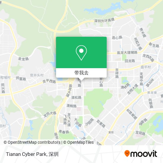Tianan Cyber Park地图