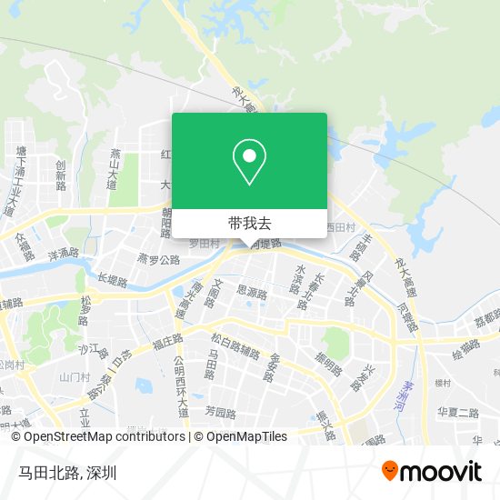 马田北路地图