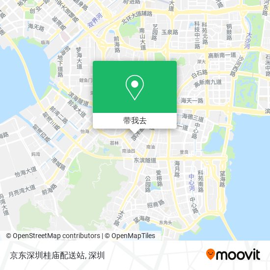 京东深圳桂庙配送站地图