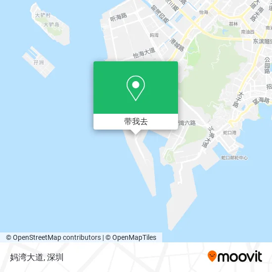 妈湾大道地图