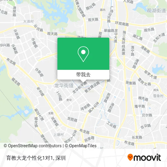 育教大龙个性化1对1地图