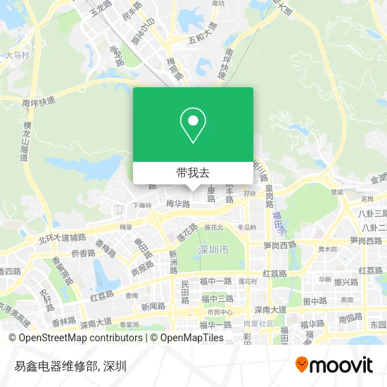 易鑫电器维修部地图