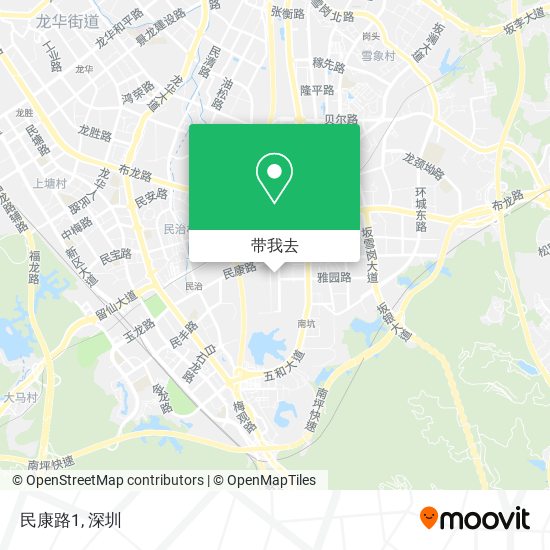 民康路1地图