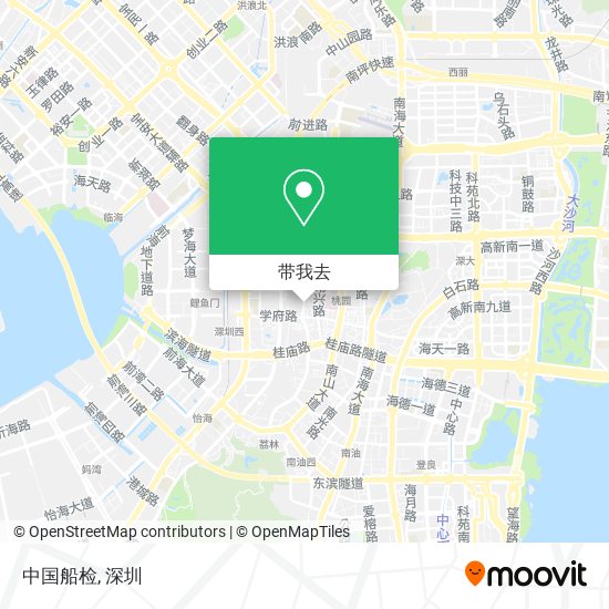 中国船检地图