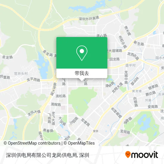 深圳供电局有限公司龙岗供电局地图