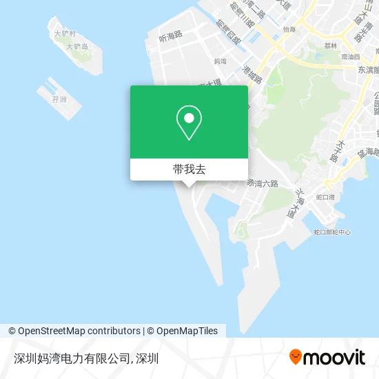 深圳妈湾电力有限公司地图