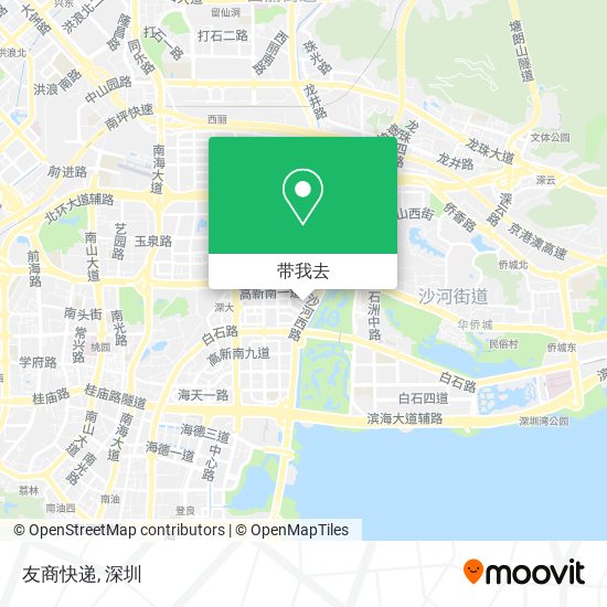 友商快递地图