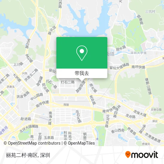 丽苑二村-南区地图