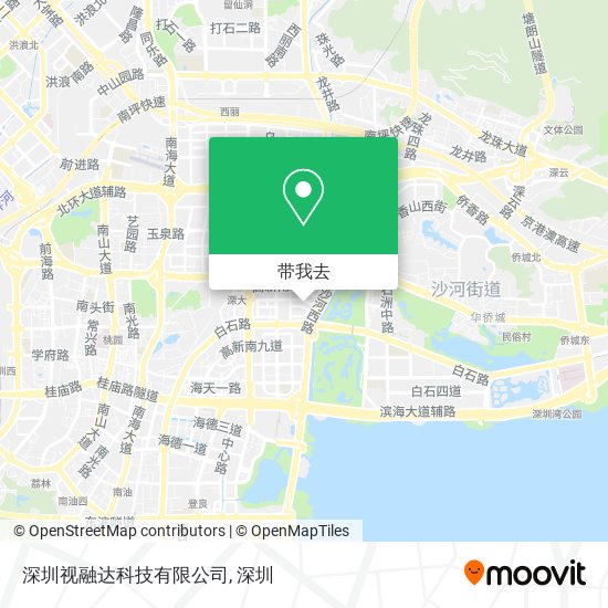 深圳视融达科技有限公司地图