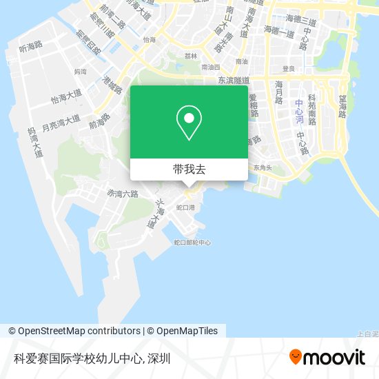 科爱赛国际学校幼儿中心地图