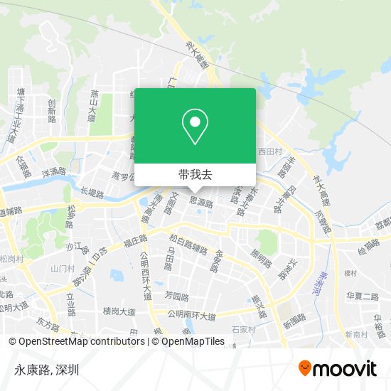 永康路地图