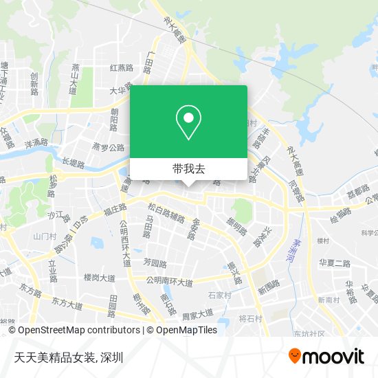天天美精品女装地图