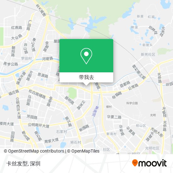 卡丝发型地图