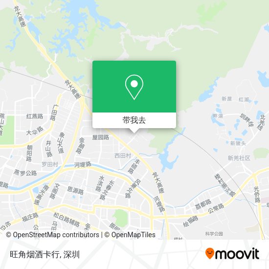 旺角烟酒卡行地图