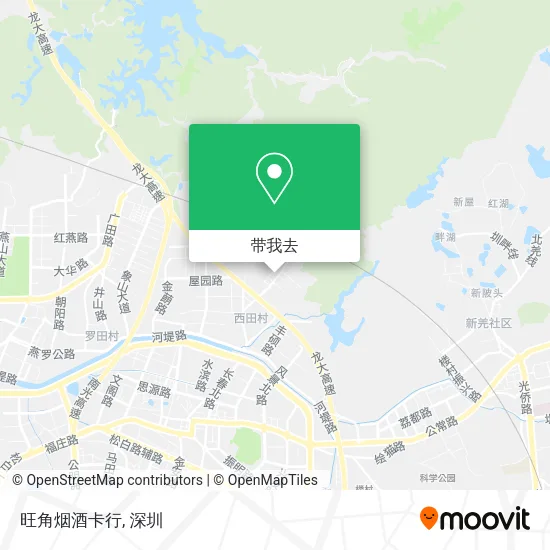旺角烟酒卡行地图