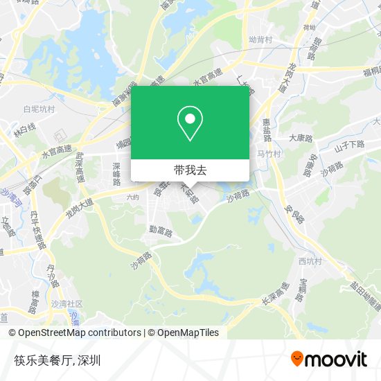 筷乐美餐厅地图