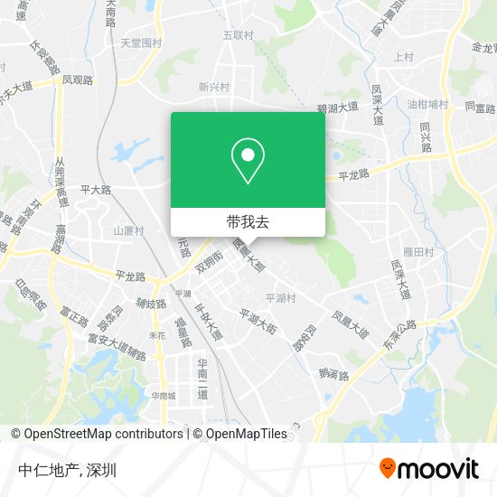 中仁地产地图