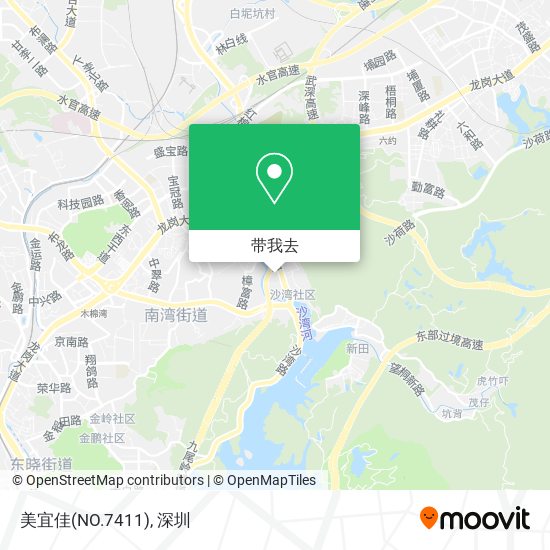 美宜佳(NO.7411)地图