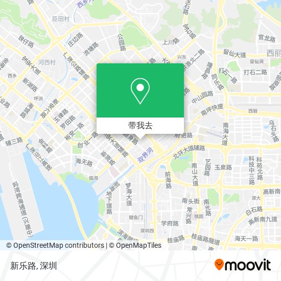 新乐路地图