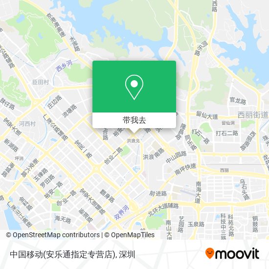 中国移动(安乐通指定专营店)地图