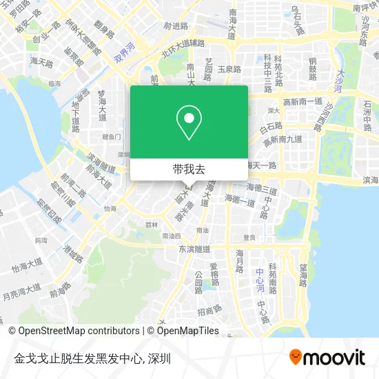 金戈戈止脱生发黑发中心地图