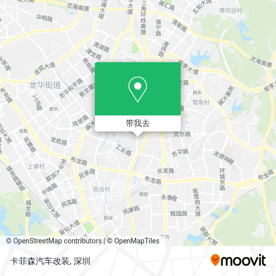 卡菲森汽车改装地图