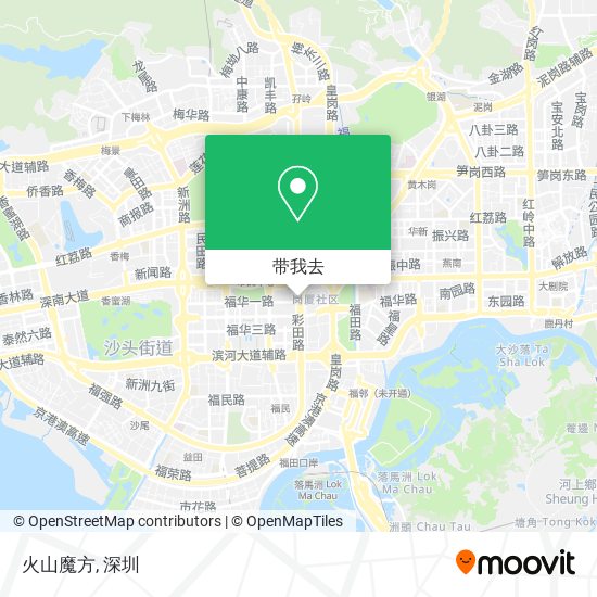 火山魔方地图