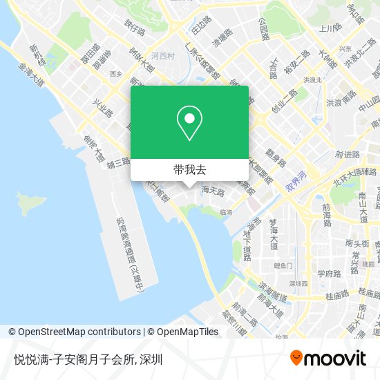 悦悦满-子安阁月子会所地图