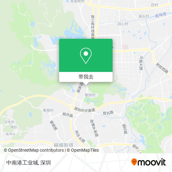 中南港工业城地图