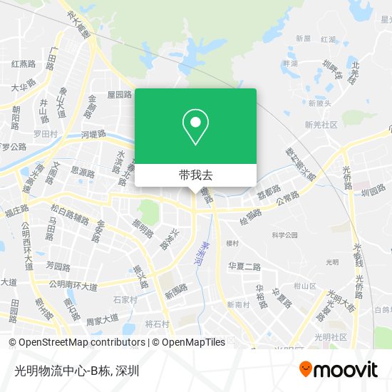 光明物流中心-B栋地图