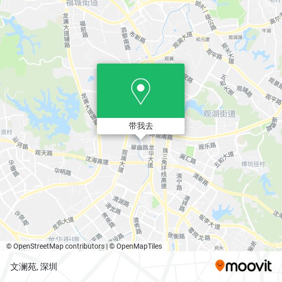 文澜苑地图