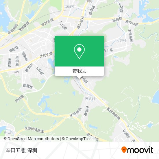 辛田五巷地图