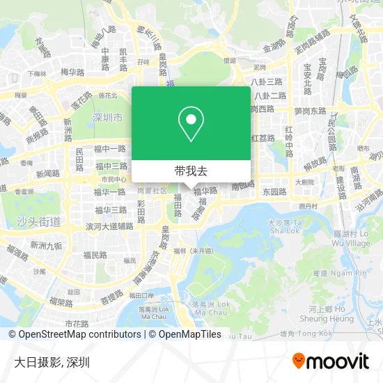 大日摄影地图