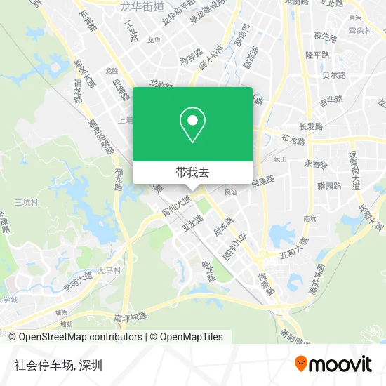 社会停车场地图