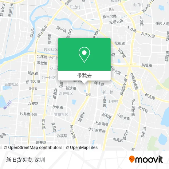 新旧货买卖地图