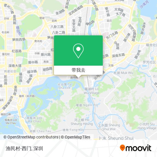 渔民村-西门地图