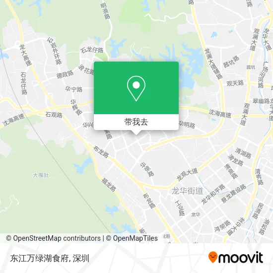 东江万绿湖食府地图