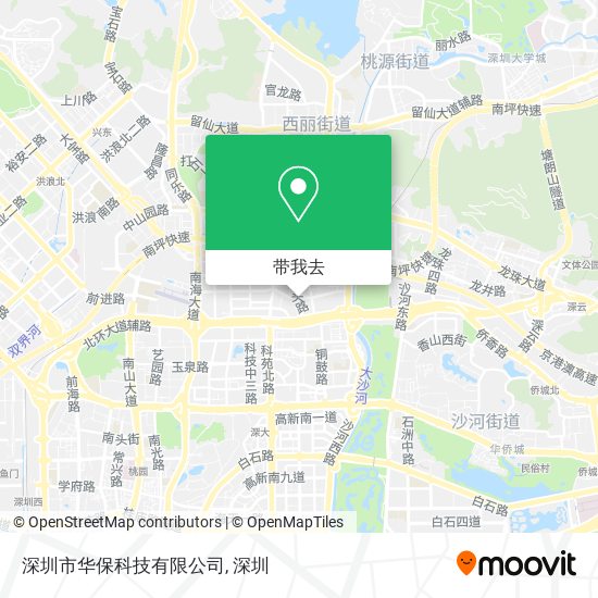 深圳市华保科技有限公司地图