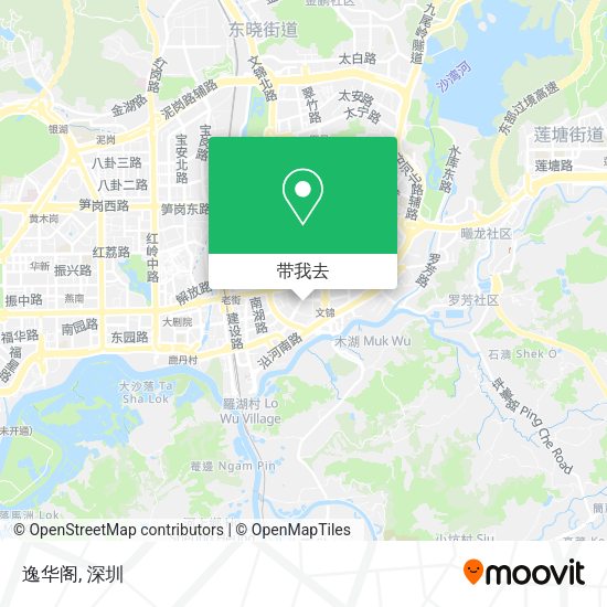 逸华阁地图