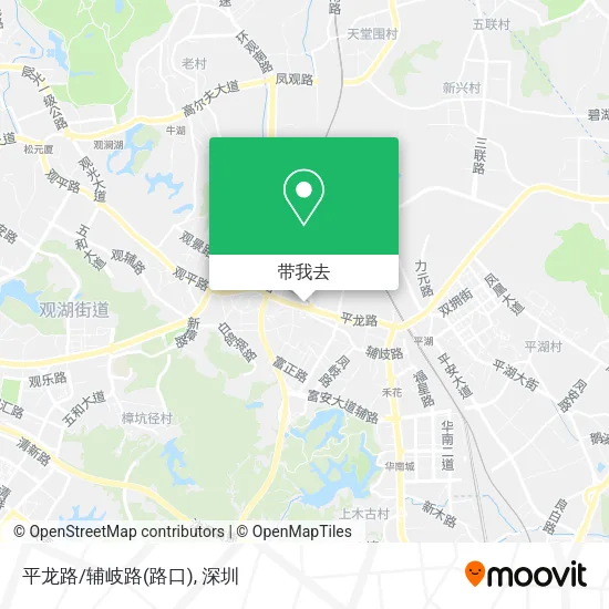 平龙路/辅岐路(路口)地图