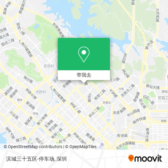 滨城三十五区-停车场地图